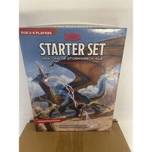 D&D Dungeons and Dragons Starter Set: Dragons of Stormwreck Isle NEW SEALED Dice
